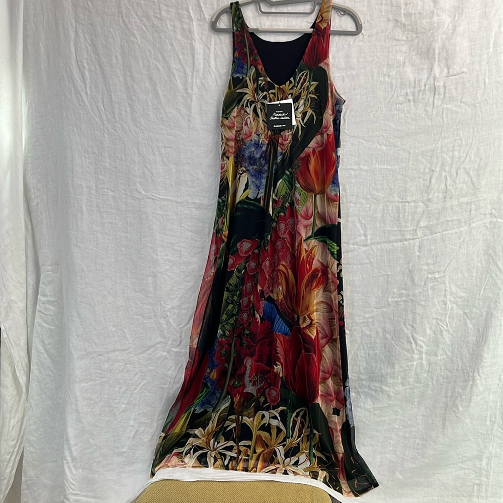 Desigual colorful mesh maxi Christian Lacroix